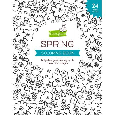 Lawn Fawn Coloring Book - Spring